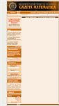 Mobile Screenshot of gazetamatematica.net